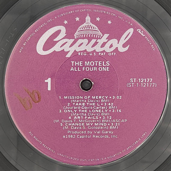 The Motels - All Four One