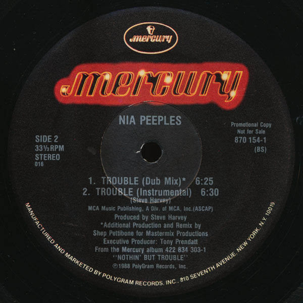 Nia Peeples - Trouble