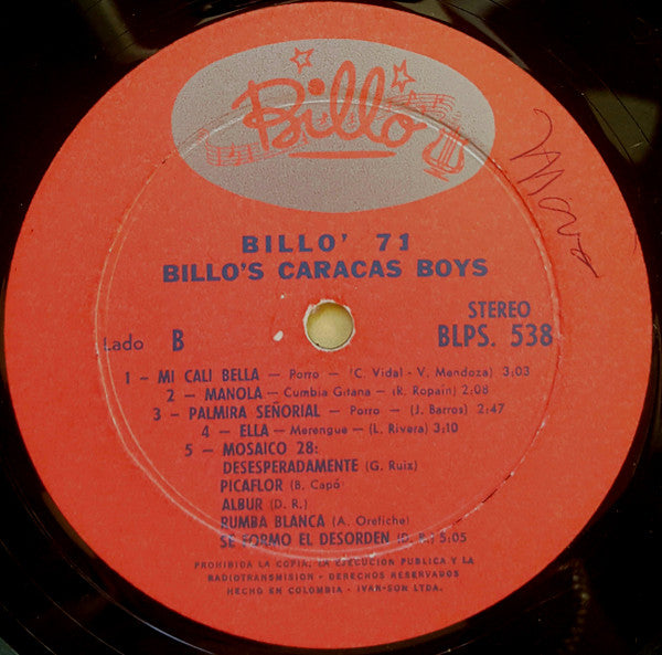 Billo's Caracas Boys - Billo’ 71