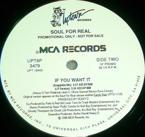 Soul For Real - If You Want It