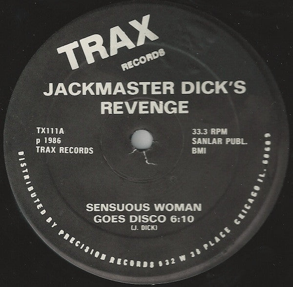 Jackmaster Dick - Sensuous Woman Goes Disco
