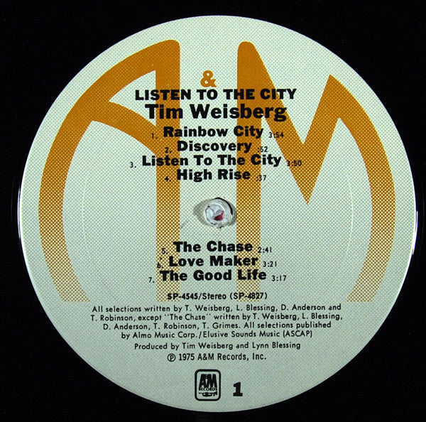 Tim Weisberg - Listen To The City
