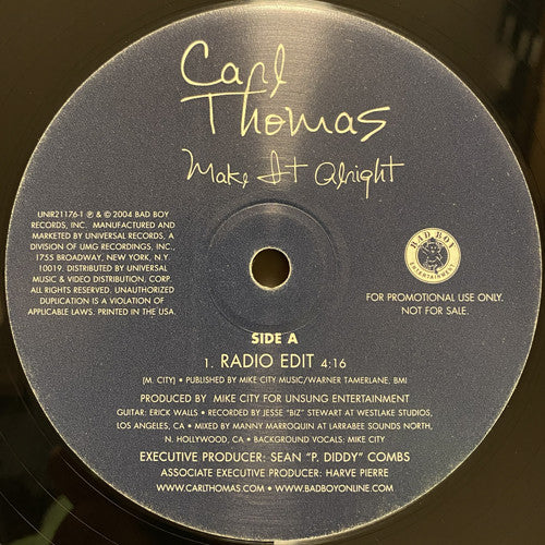 Carl Thomas - Make It Alright