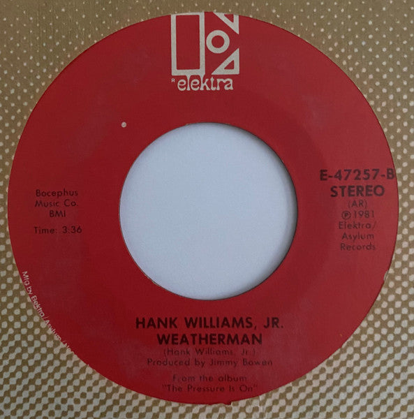 Hank Williams Jr. - A Country Boy Can Survive / Weatherman