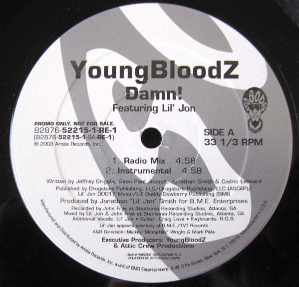 YoungBloodZ - Damn!