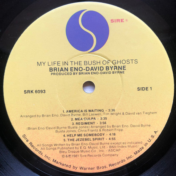 Brian Eno / David Byrne (Talking Heads) - My Life In The Bush Of Ghosts