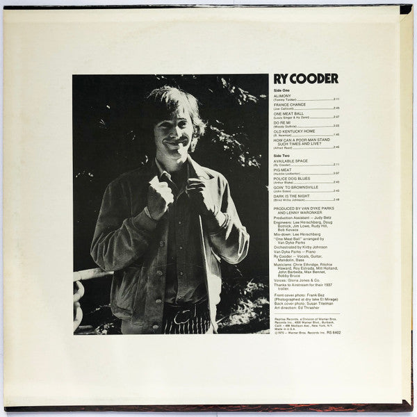 Ry Cooder