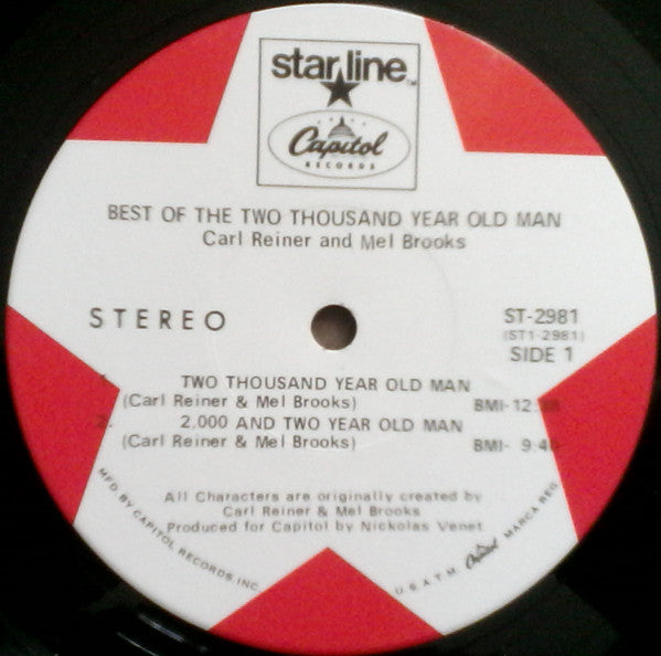 Carl Reiner & Mel Brooks - Best Of The Two Thousand Year Old Man