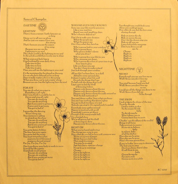 The Sons Of Champlin - Welcome To The Dance