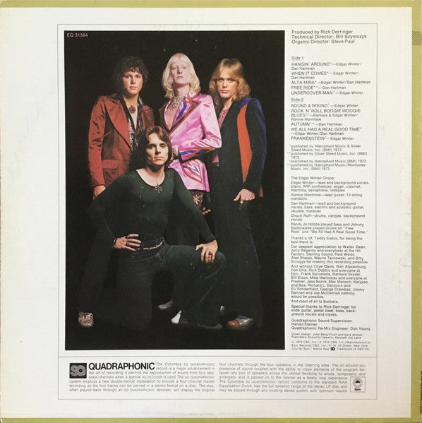 The Edgar Winter Group - They Only Come Out At Night