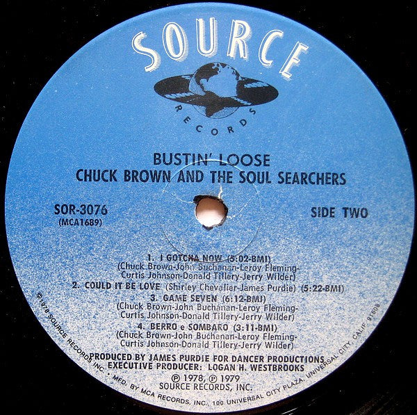 Chuck Brown & The Soul Searchers - Bustin' Loose