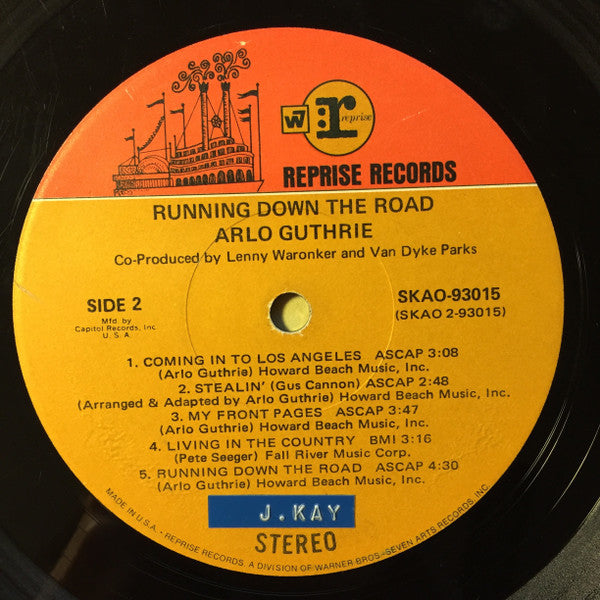 Arlo Guthrie - Running Down The Road