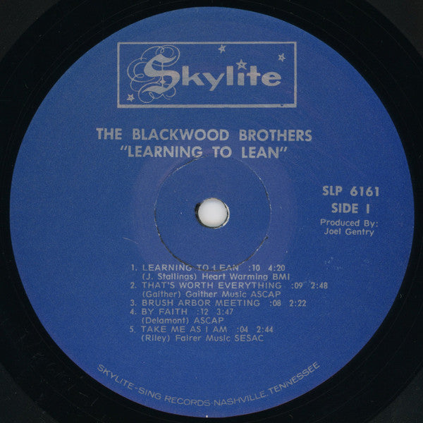 The Blackwood Brothers Quartet - Learning To Lean