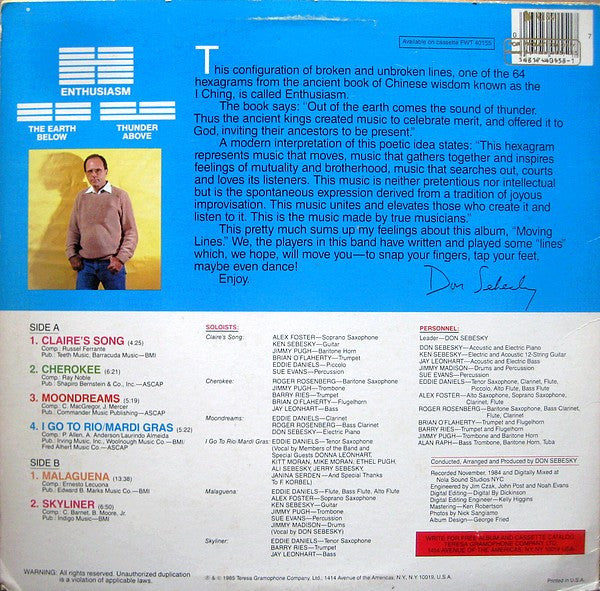 Don Sebesky - Moving Lines