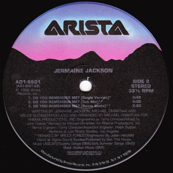 Jermaine Jackson - Do You Remember Me?