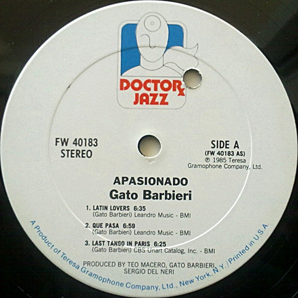 Gato Barbieri - Apasionado