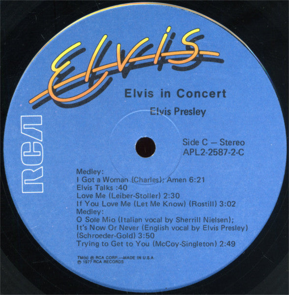 Elvis Presley - Elvis In Concert