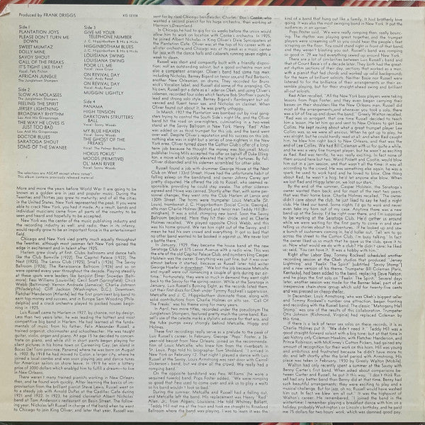 Luis Russell And His Orchestra - Luis Russell And His Louisiana Swing Orchestra (2LP, PROMO)