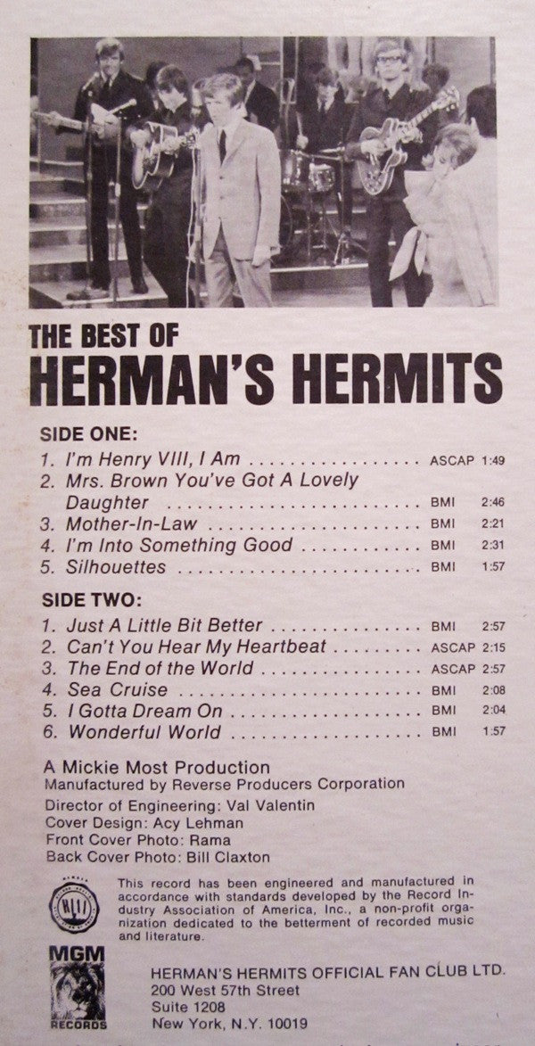 The Best Of Herman's Hermits