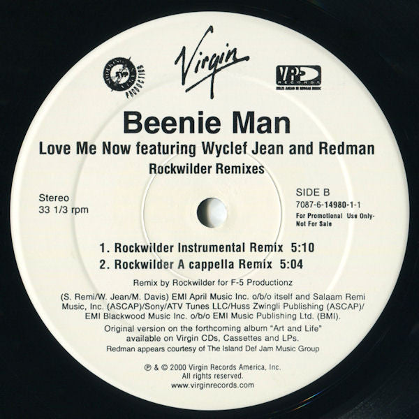 Beenie Man - Love Me Now (Rockwilder Remixes)