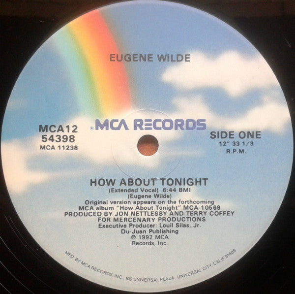 Eugene Wilde - How About Tonight