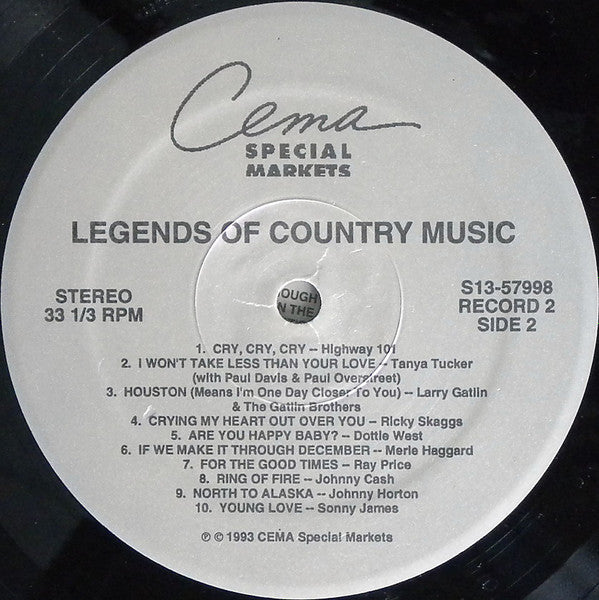 Various - Legends Of Country Music