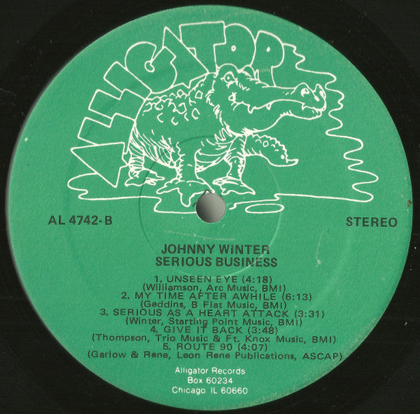 Johnny Winter - Serious Business