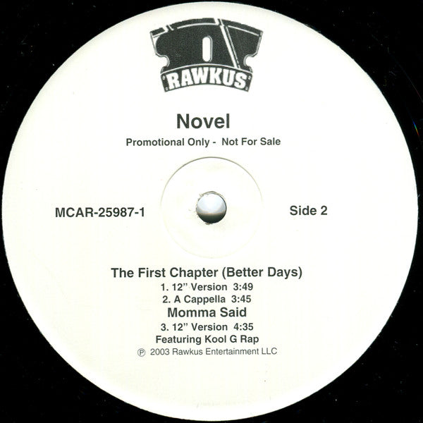 Novel - The First Chapter (Better Days)