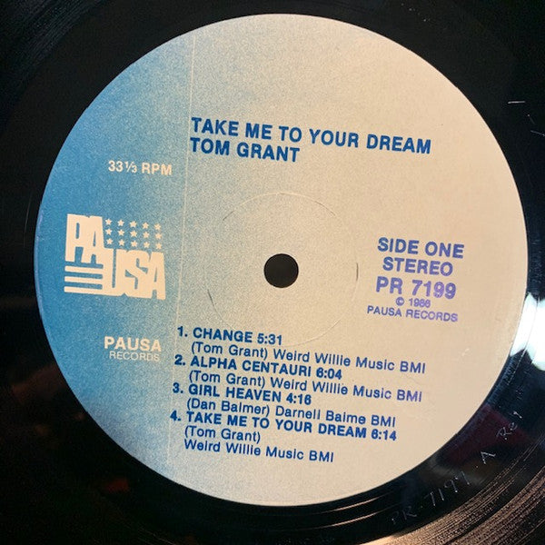 Tom Grant (2) - Take Me To Your Dream