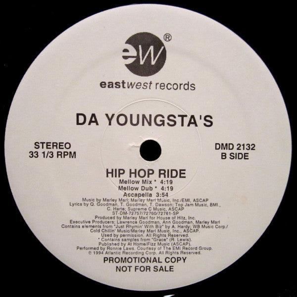 Da Youngsta's - Hip Hop Ride