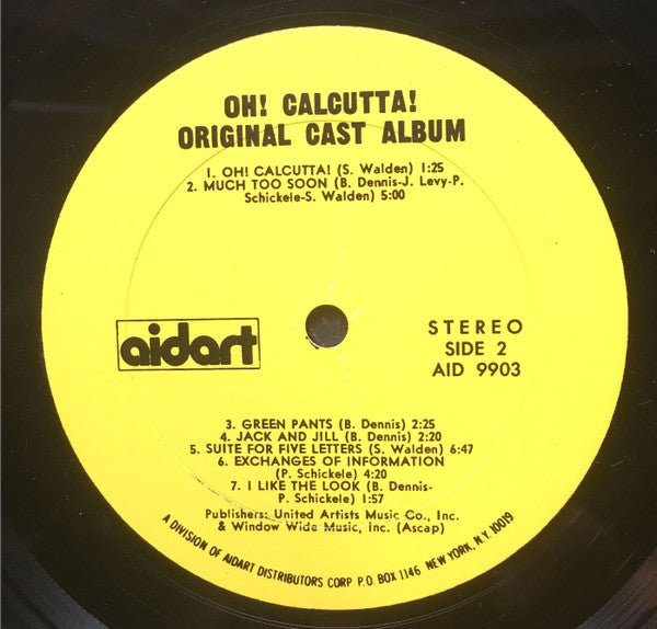 "Oh! Calcutta!" Original Cast - Oh! Calcutta (Original Cast Album)