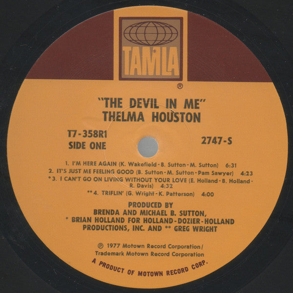 Thelma Houston - The Devil In Me