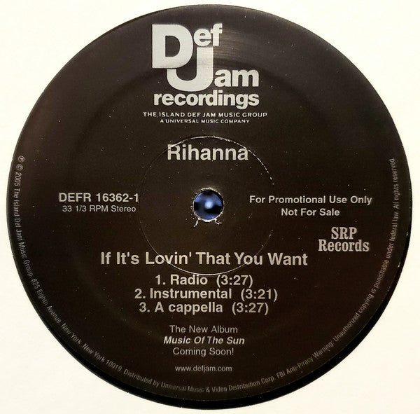 Rihanna - If It's Lovin' That You Want