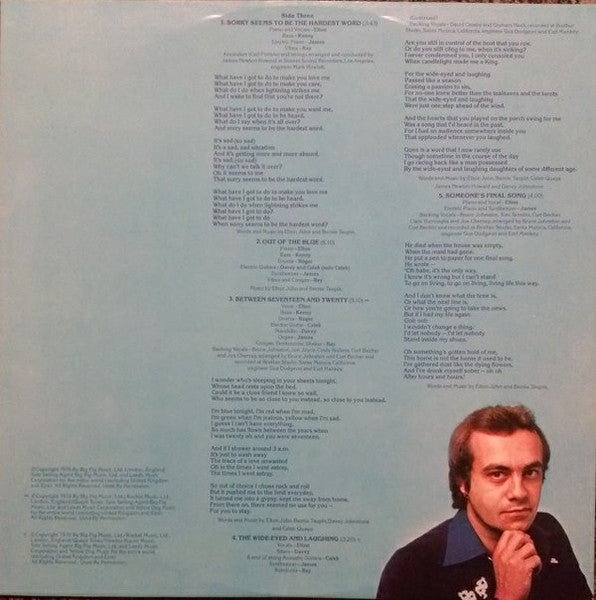 Elton John - Blue Moves