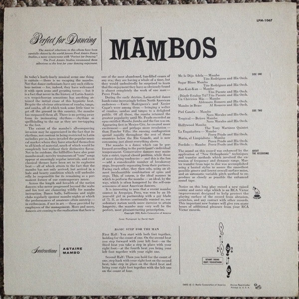 Various - Perfect For Dancing - Mambos