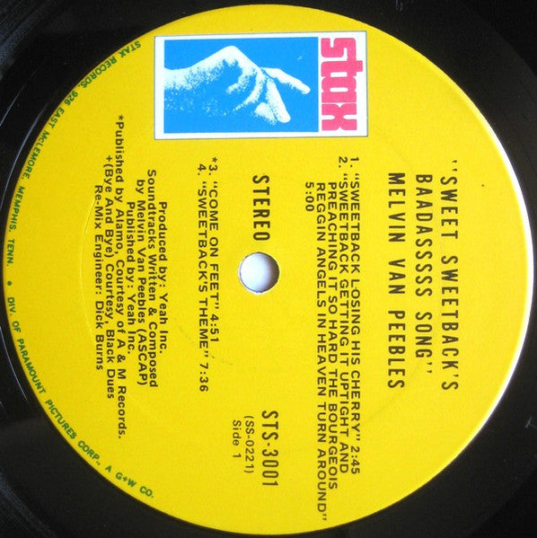 Melvin Van Peebles - Sweet Sweetback's Baadasssss Song (An Opera)