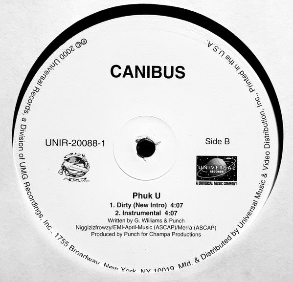 Canibus - Mic-Nificent / Phuk U
