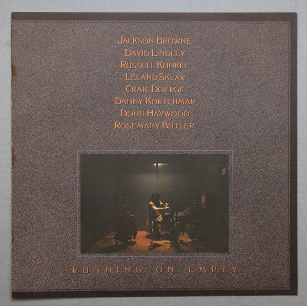 Jackson Browne - Running On Empty