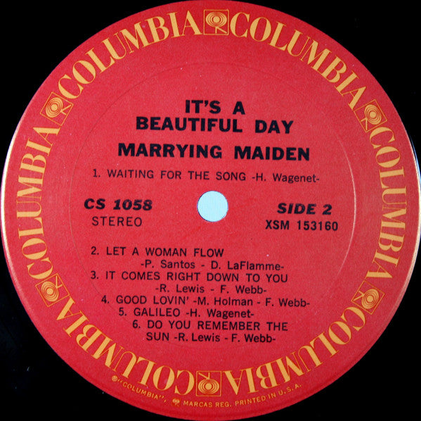 It's A Beautiful Day - Marrying Maiden
