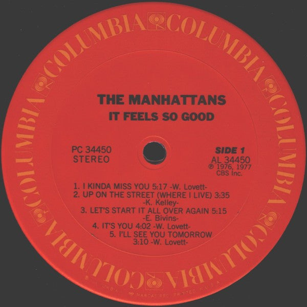 Manhattans - It Feels So Good