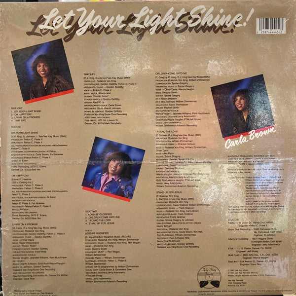 Carla Brown - Let Your Light Shine!