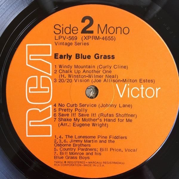 Various - Early Blue Grass