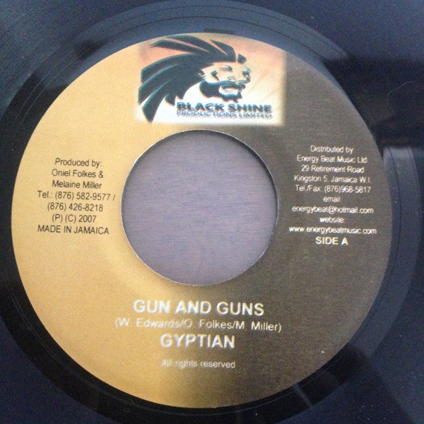 Gyptian - Gun And Guns / True Friends
