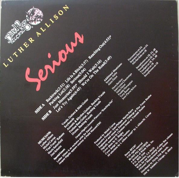 Luther Allison - Serious
