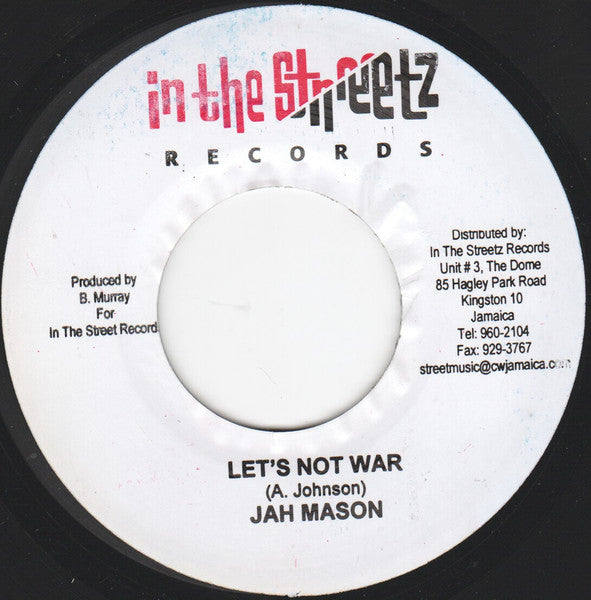 Jah Mason - Lets Not War