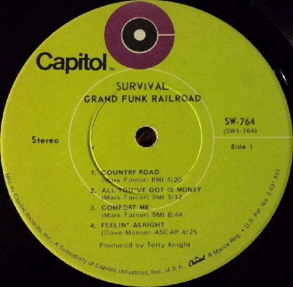 Grand Funk Railroad - Survival