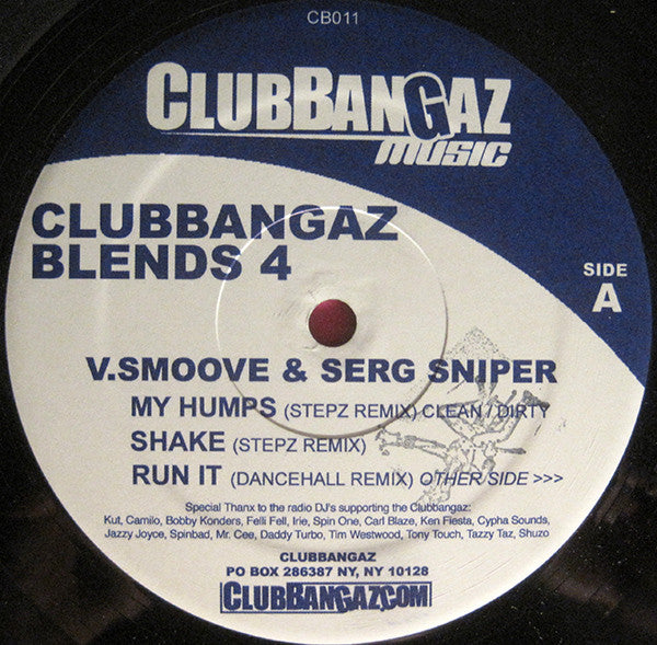 V. Smoove - Clubbangaz Blends 4
