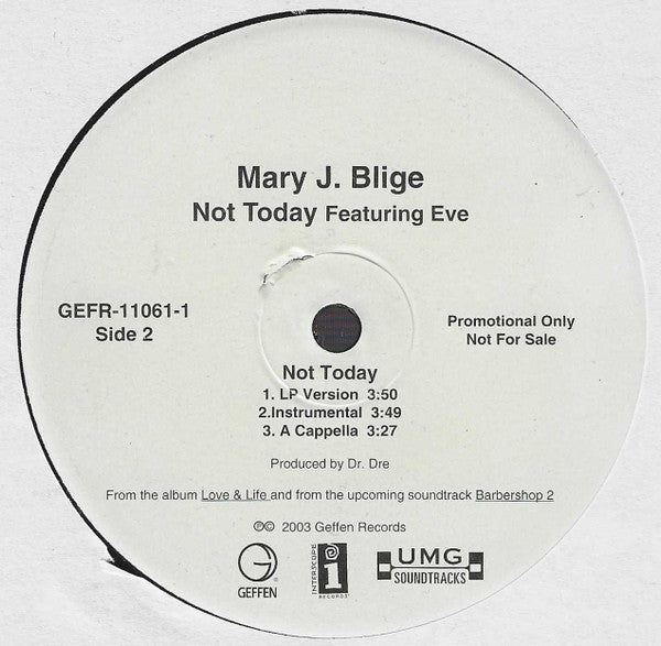 Mary J. Blige - Not Today