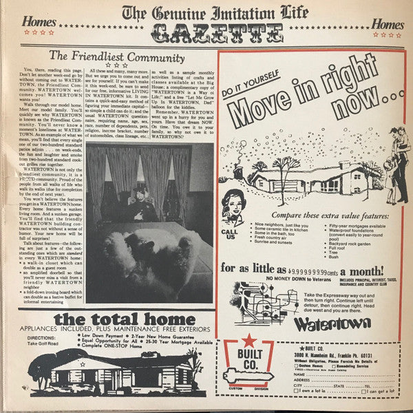 The Four Seasons - The Genuine Imitation Life Gazette