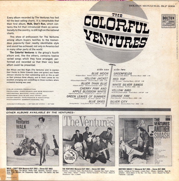 The Ventures - The Colorful Ventures